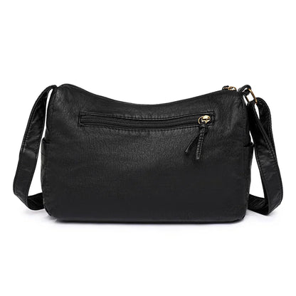 Lykke™ | Vintage Leder Umhängetasche mit mehreren Fächern