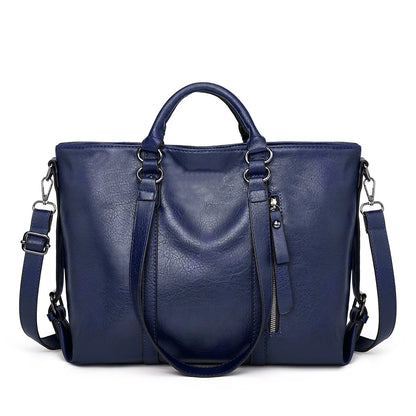 Signe™ | Große Kapazität Leder Schultertasche