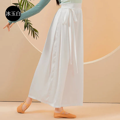 Meilin | Elegante Chiffon Tanzculotte Hosenrock