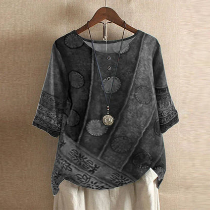 Anya | Vintage-inspirierte Bluse