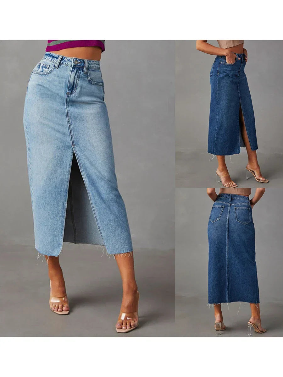 ROMHILD Denimrock mit Schlitz