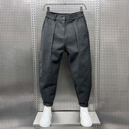 Wade | Elegante Melange-Hosen