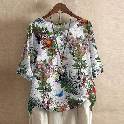 Anya | Vintage-inspirierte Bluse