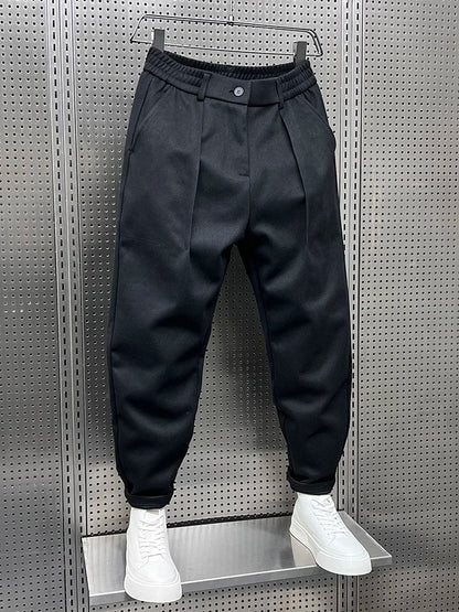 Wade | Elegante Melange-Hosen