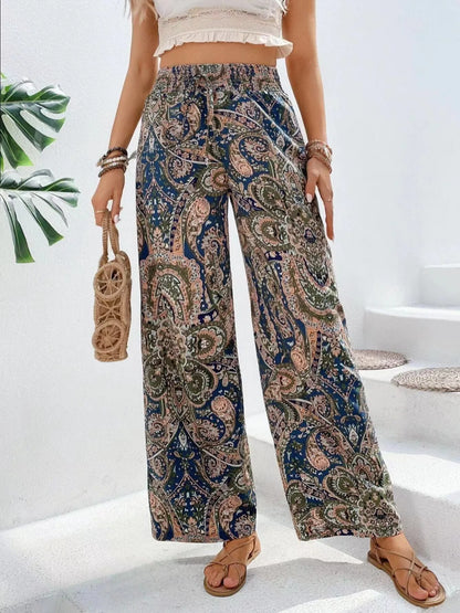 Analyn | Boho-Weitbein-Hose