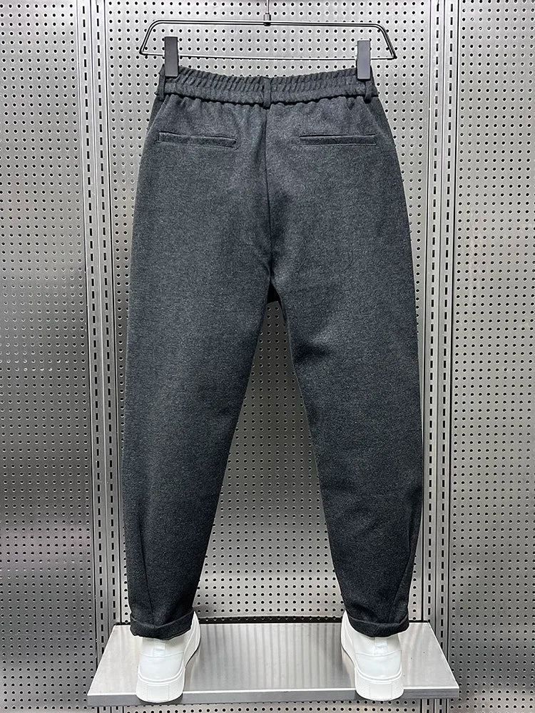 Wade | Elegante Melange-Hosen