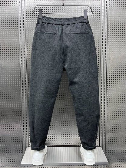 Wade | Elegante Melange-Hosen