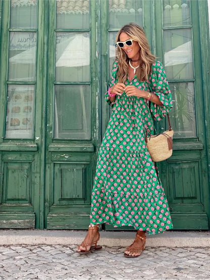 Avril | Maxi Boho Kleid