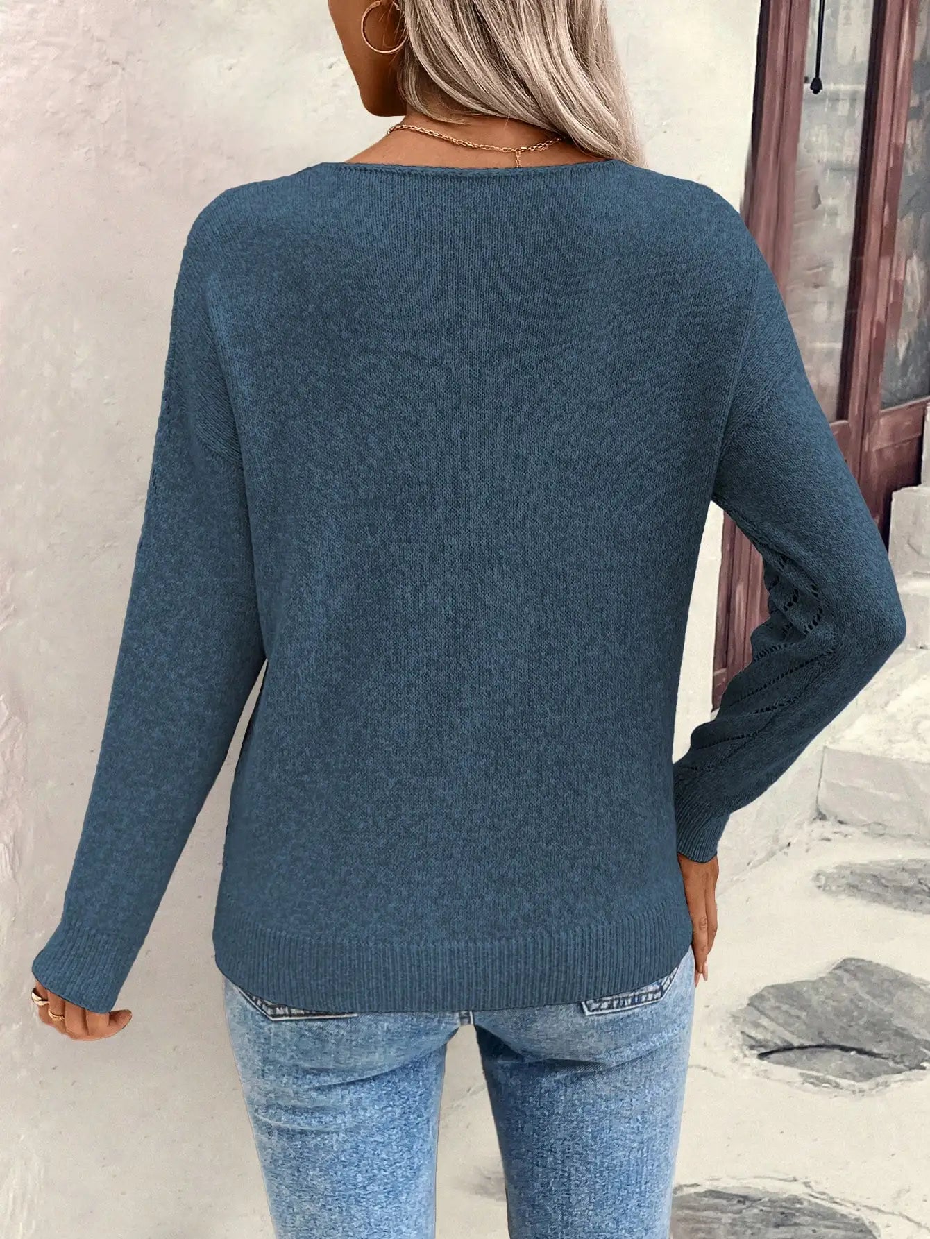 Blythe | Pulli V-Ausschnitt Lässig