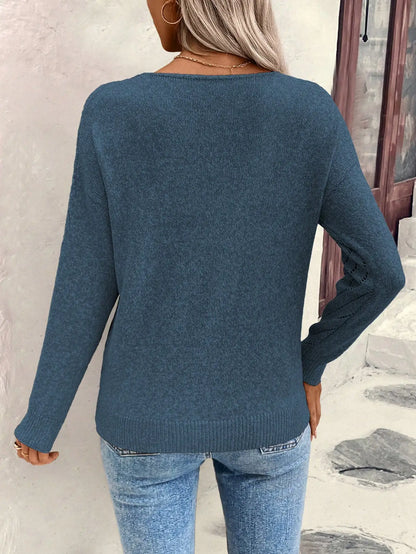 Blythe | Pulli V-Ausschnitt Lässig