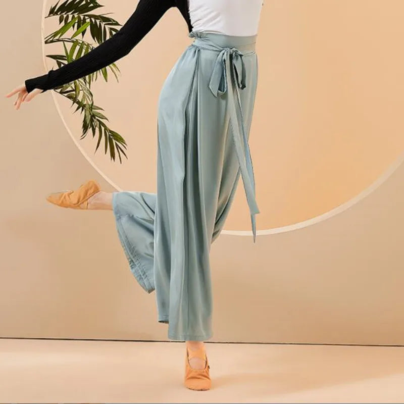 Meilin | Elegante Chiffon Tanzculotte Hosenrock