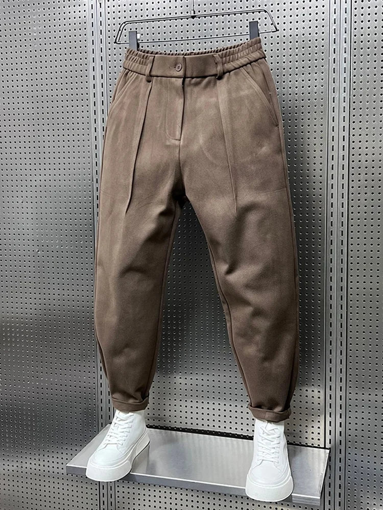 Wade | Elegante Melange-Hosen