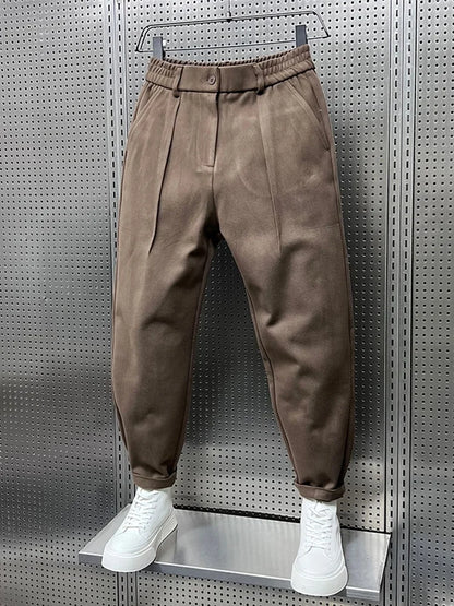 Wade | Elegante Melange-Hosen