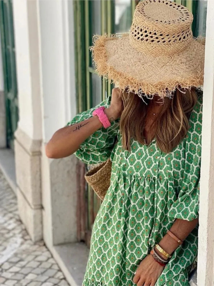 Avril | Maxi Boho Kleid