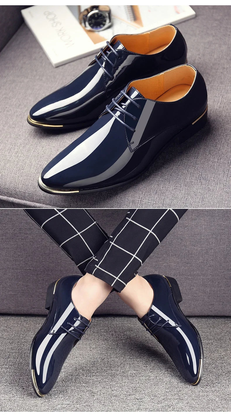 Pablo | Klassischer Lackschuh