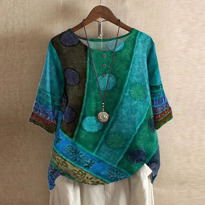 Anya | Vintage-inspirierte Bluse