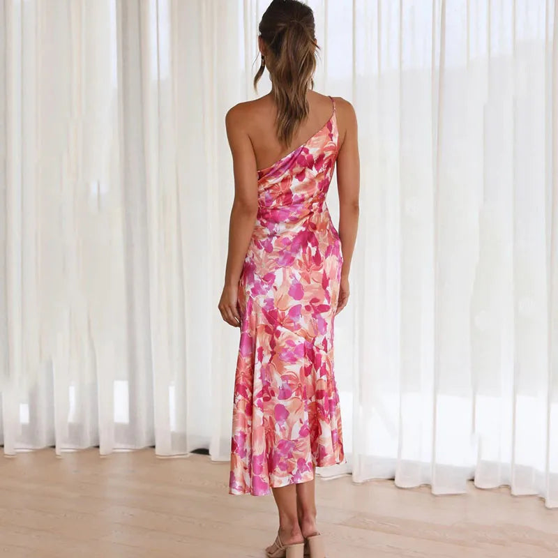 Eliza | Elegantes Ein-Schulter Kleid