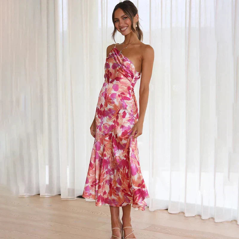Eliza | Elegantes Ein-Schulter Kleid