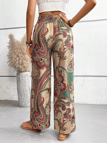 Analyn | Boho-Weitbein-Hose