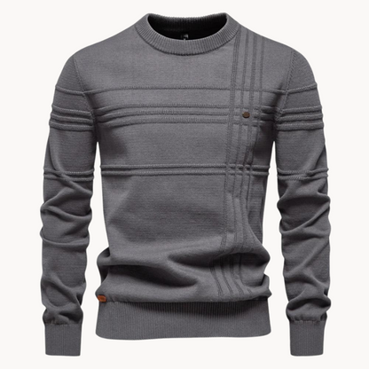 Frederik™ | Pullover mit Zeitlosem Karodesign