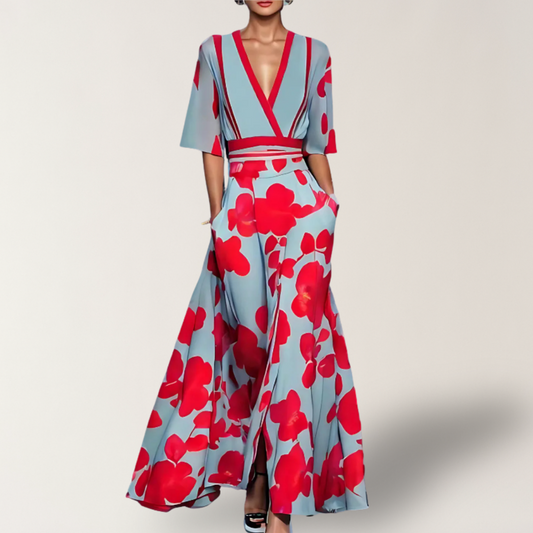Elise | Elegantes Blumenkleid