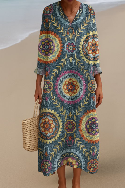 Angela | Boho Eleganz Kleid