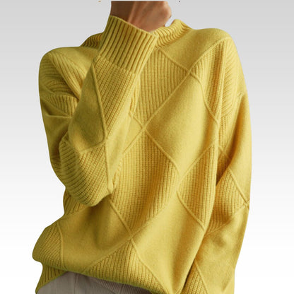 Adelle | Eleganter Rollkragenpullover