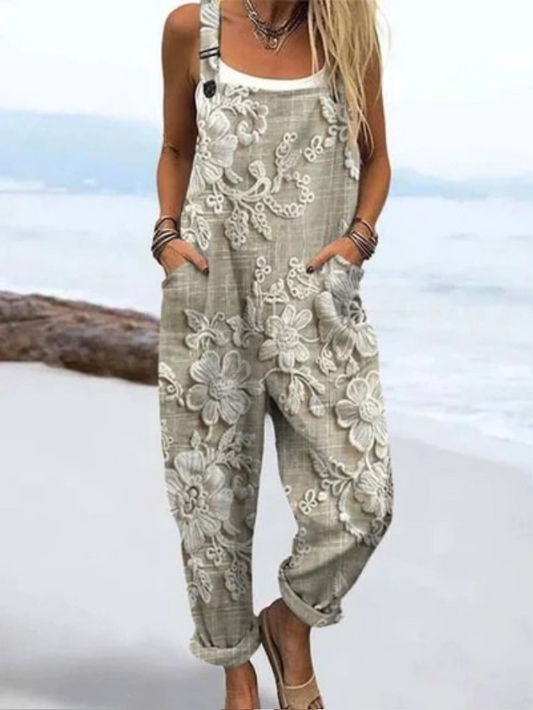 Davi | Elegante Vintage-Jumpsuit