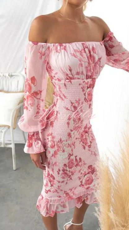 Dahlia | Elegantes Midi-Kleid