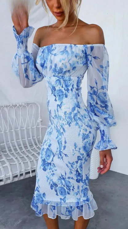 Dahlia | Elegantes Midi-Kleid