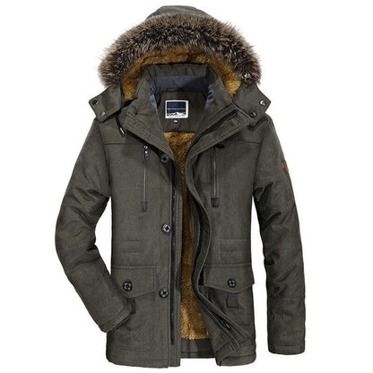 Arvid™ | Warme Winterjacke mit Kapuze