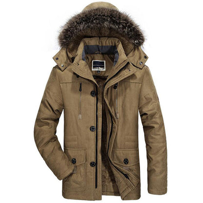 Arvid™ | Warme Winterjacke mit Kapuze