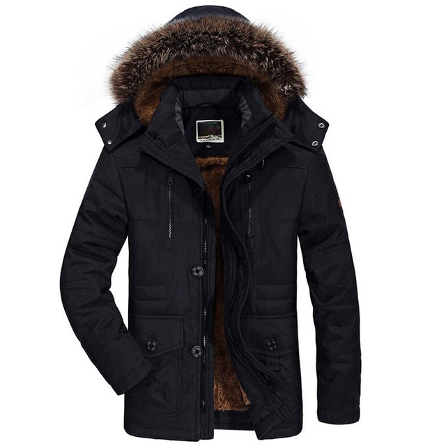 Arvid™ | Warme Winterjacke mit Kapuze