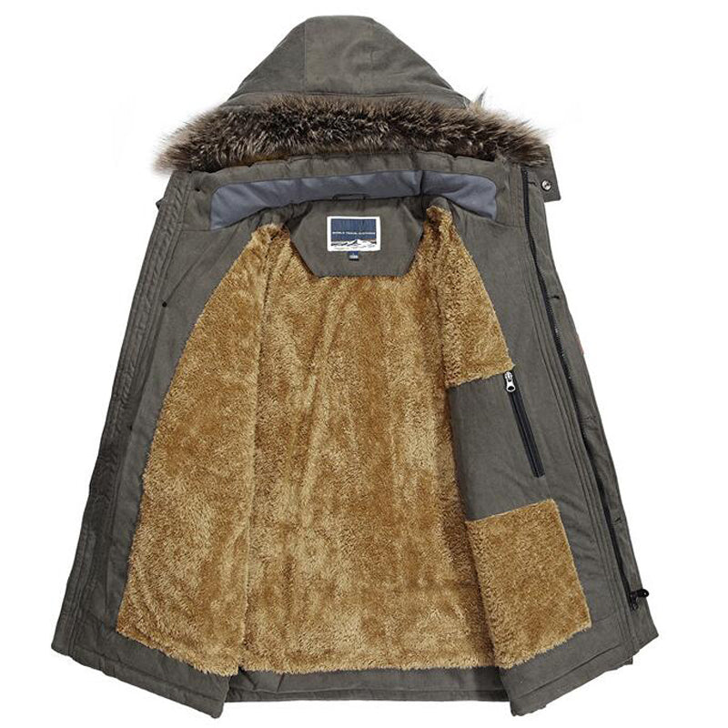Arvid™ | Warme Winterjacke mit Kapuze