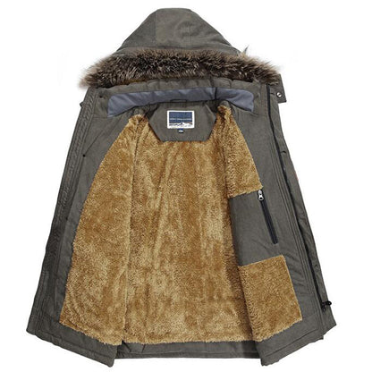 Arvid™ | Warme Winterjacke mit Kapuze