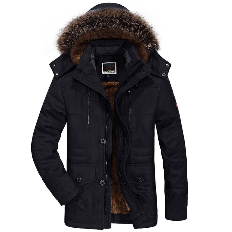 Arvid™ | Warme Winterjacke mit Kapuze