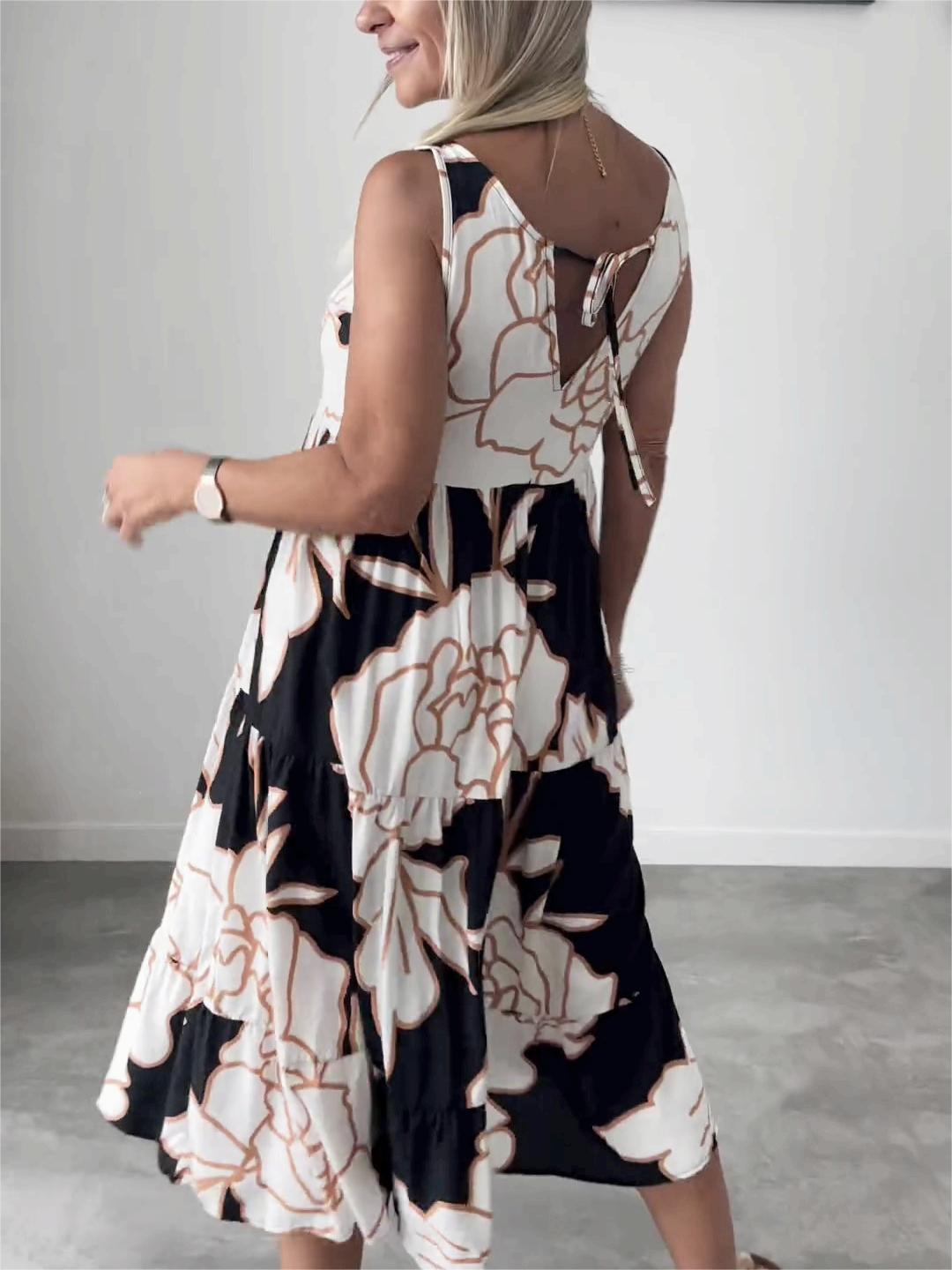 Gwendolyn | Elegantes ärmelloses Maxikleid