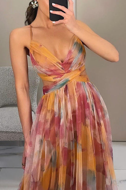 Alina | Atemhaftes Maxikleid