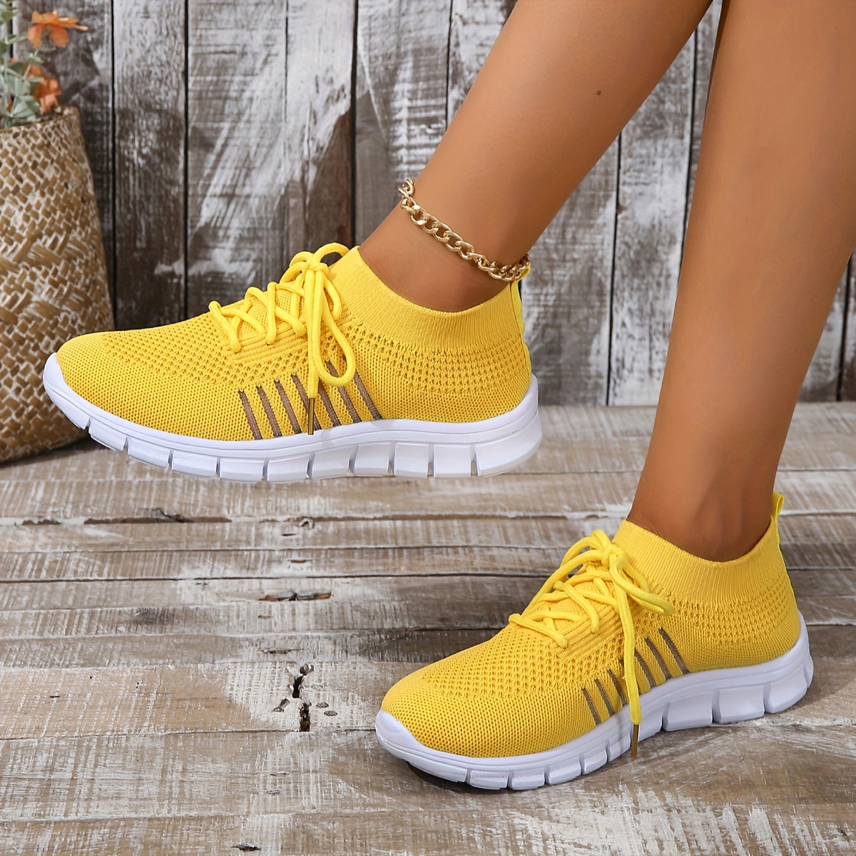 Evangelin | Sportliche Strickschuhe