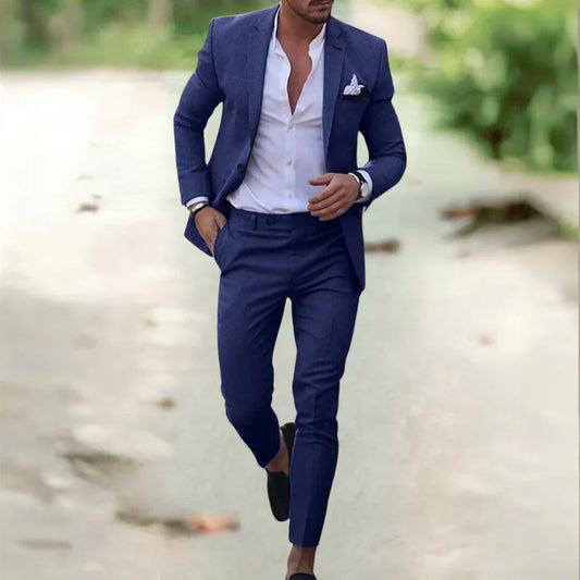 Alonso | Eleganter Herrenanzug (Jacke + Hose)