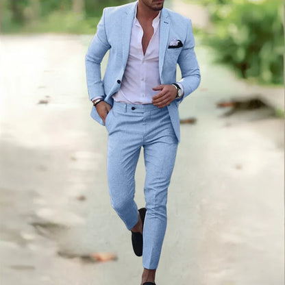 Alonso | Eleganter Herrenanzug (Jacke + Hose)