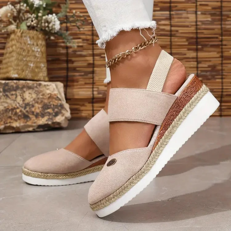 Andrea | Elegante Plateau-Sandalen