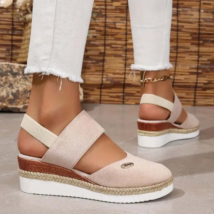Andrea | Elegante Plateau-Sandalen
