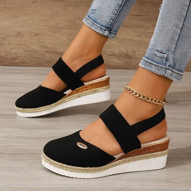 Andrea | Elegante Plateau-Sandalen