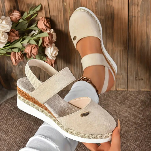 Andrea | Elegante Plateau-Sandalen
