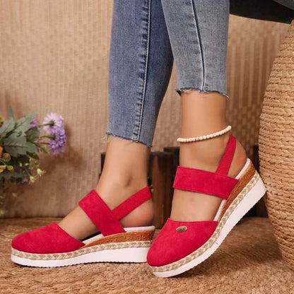 Andrea | Elegante Plateau-Sandalen