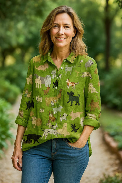 Sophie | Gemusterte Bluse
