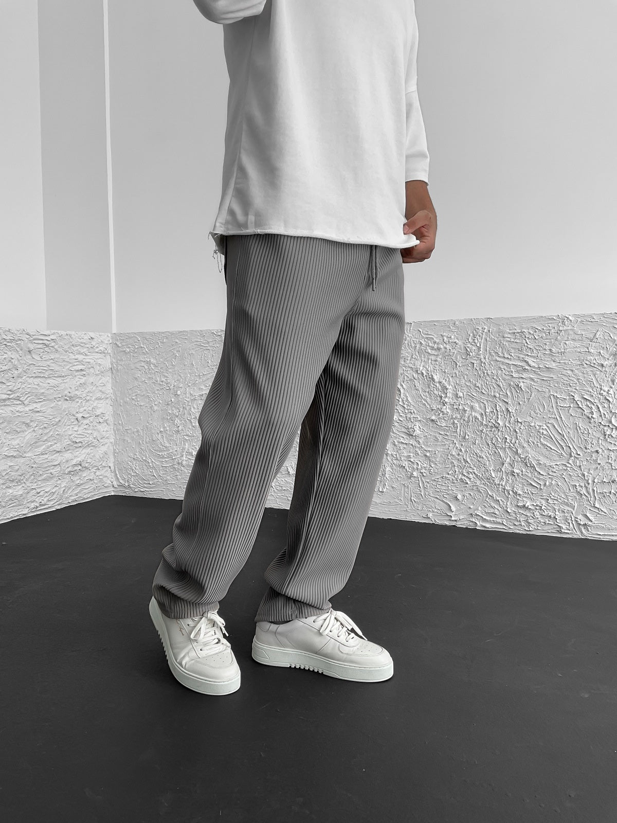 Matteo™ | Gerippte Hose mit Flexibler Eleganz