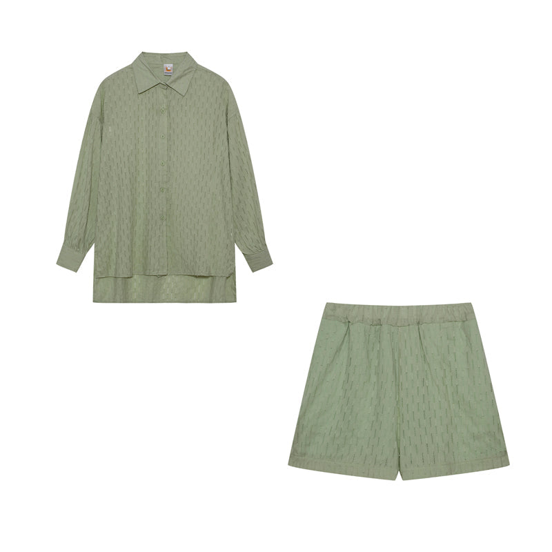 Maud | Schickes Shirt- und Shorts-Set