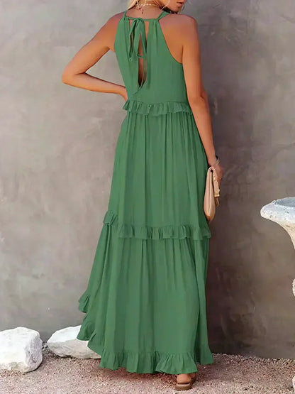 Landry - Schickes ärmelloses Kleid mit Rüschendetails